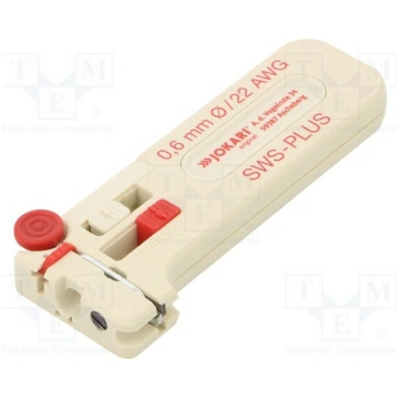 Stripping tool; Øcable: 0.6mm; Wire: round; Tool l