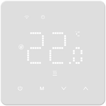 Programmējams apkures termostats Tuya, iebūvējams