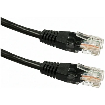 Gembird TB CAT 5E, UTP, 5 m kabelis | melns 590200