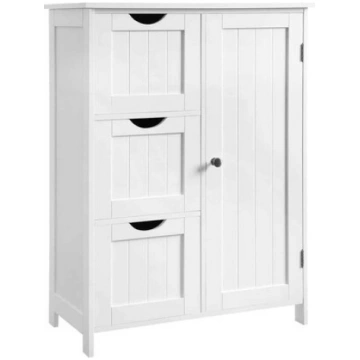 Kumode 60x30x81cm, balta Nav norādīts