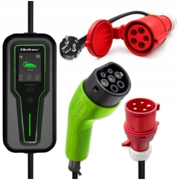 Qoltec Adapter for EV chargers CEE socket 16A 5P 4