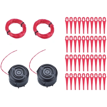 Nylon blade set 44pcs for grass trimmer WORCRAFT