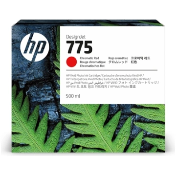 HP 775 500-ml Chromatic Red Ink Cartridge 1XB20A