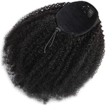 Zirgastes pagarinājums „Afro Kinky Curly” ar aukla