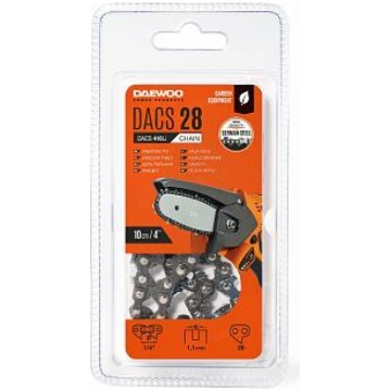 Motorzāģa ķēde Daewoo DACS 28, 10 cm, 1.1 cm, 28