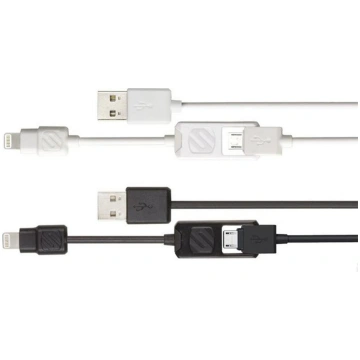 Universal USB, iPhone lightning adapter (2 in1)