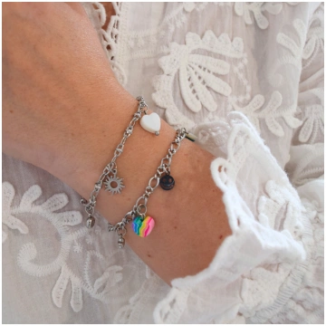Customizable charm bracelet - model 1 / 0