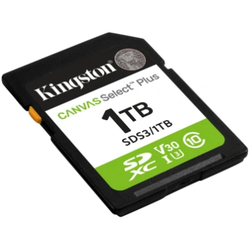 Kingston Technology 1TB SDXC Canvas Select Plus Ge
