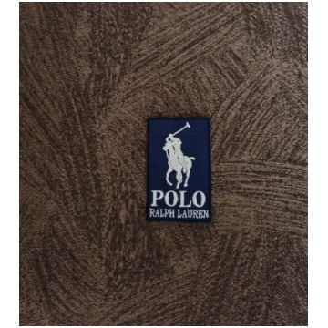 Toppa Patch Replica Ralph Lauren Fondo Blu Ricamat