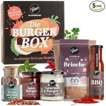 Gepp"s Delicatessen burgeru kastes dāvanu komplekt