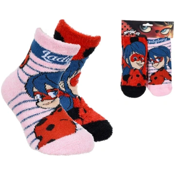 Miraculous Ladybug bērnu biezās neslīdošās zeķes 2