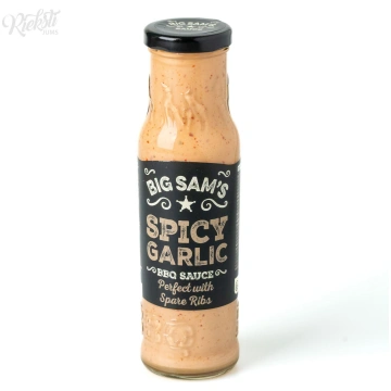 "BIG SAM'S" BBQ mērce ribām "Asais ķiploks", 
