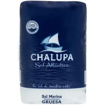 Rupjais galda jūras sāls CHALUPA, 1kg