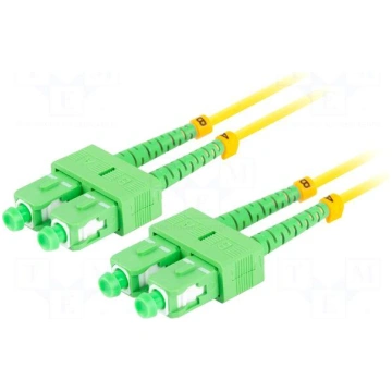 Fiber patch cord | SC/APC,both sides | 1m | 9/125u