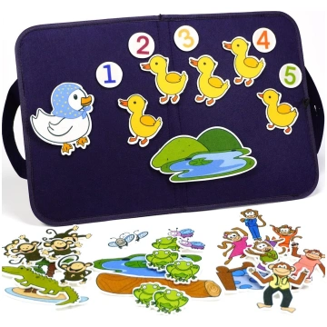 Felt Story Board Storytelling Interactive Teaching