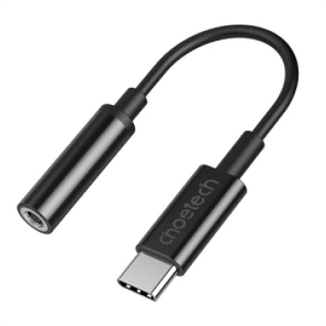 Adapter CHOETECH USB Type-C (M) - AUX 3.5mm (F) AU