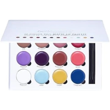 Bellapierre Cosmetics 12 krāsu „Pro Matte“ lūpu pa