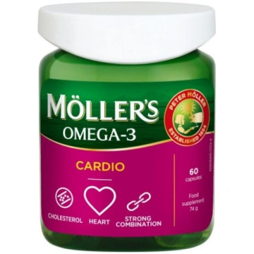 Uztura bagātinātājs zivju eļļa Moller"s OMEGA-3 Ca