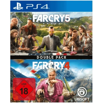 Lietots - PS4 Far Cry 4 + Far Cry 5 Double Pack