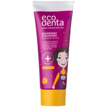 Ecodenta Super + Natural Toothpaste for Kids, Rasp