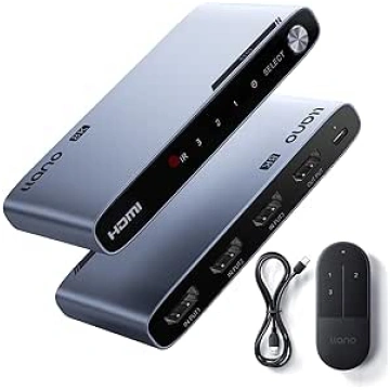 HDMI 2.1 slēdzis, 8K slēdzis, 3 ievadi un 1 izeja