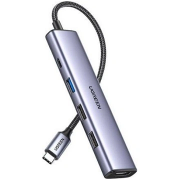 HUB USB Ugreen Adapter CM478 USB-C do HDMI, USB-A 