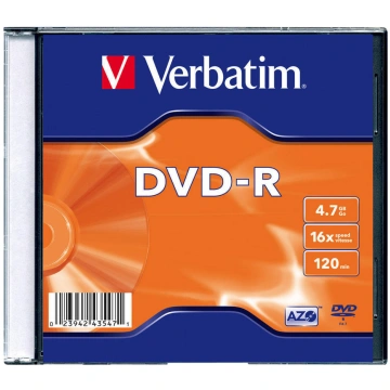 Verbatim - DVD-R x 1 - 4.7 GB - storage media 4354