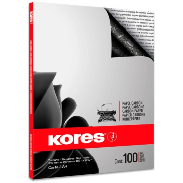 Kopējamais papīrs KORES 1200 A4 100lp. melns