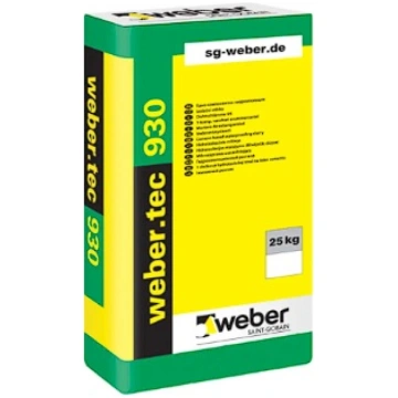 Weber Tec 930 Sausa hidroizolācijas mastika pagrab