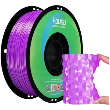 YOUSU Silk TPU filaments 1,75 mm, elastīgs 95A TPU