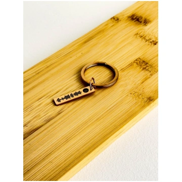 Spotify Keychain - Rose gold