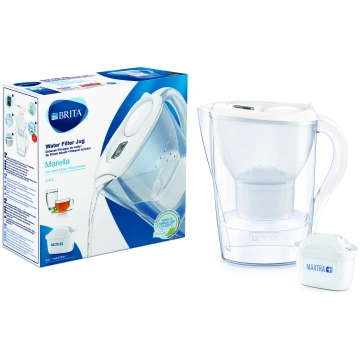 Ūdens filtra krūze Brita Marella 2.4, 2.4 l, balta