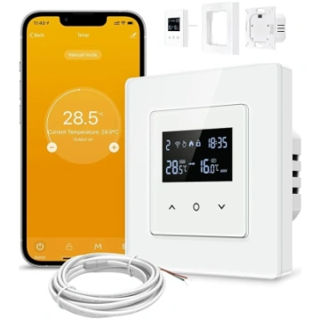 Samrt WiFi termostats elektriskajai grīdas apsilde