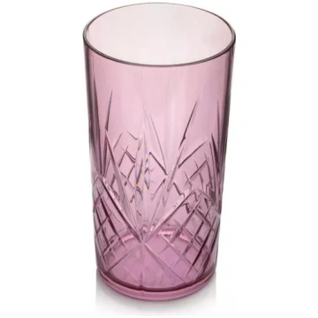 Dzeršanas glāze DEPA Charisma 600 ml Plum Pink akr