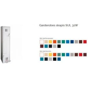Garderobes skapis SUL 31W