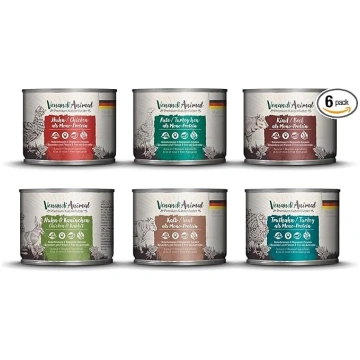 Venandi Animal Premium mitrā barība kaķiem, izmēģi
