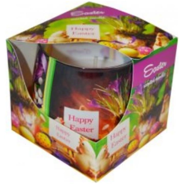 SMARŽĪGĀ SVECE STIKLĀ - EASTER
