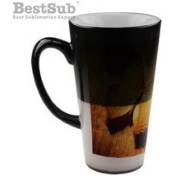 Big Latte mug Absolute Magic Black Sublimation The
