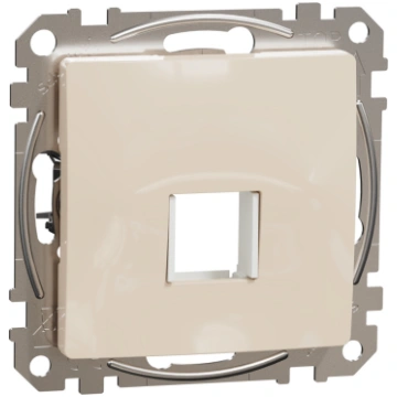Schneider Electric centrālplate 1xKeystone ligzdai