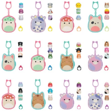 Mīkstā rotaļlieta Squishmallows 3 figures, (krāsa/