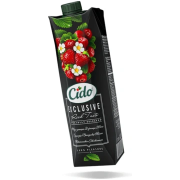 Meža zemeņu-dzērveņu morss 1L Cido