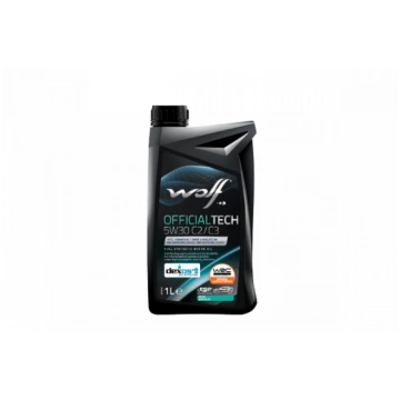 Motoreļļa WOLF OFFICIALTECH 5W30 C2/C3 1L. 5w-30