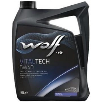 Motoreļļa VITALTECH -16116 5W40 5L WOLF 8311291