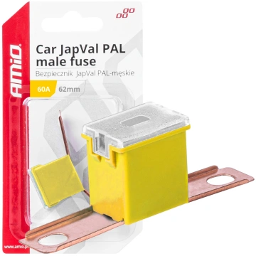 Car JapVal PAL male fuses 62mm 60A AMIO-03430 AMIO