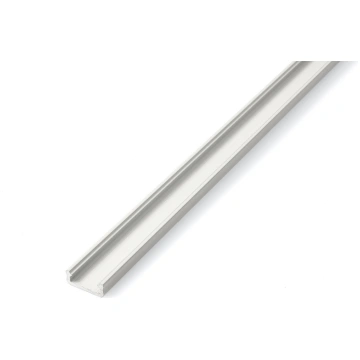 Virsmas 1m, LED Lentes Profils (balts) + balts sti
