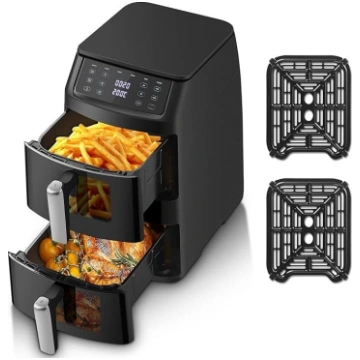 Divu kameru karstā gaisa fritēze, TopStrong Vertik