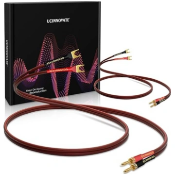 UCINNOVATE Audio skaļruņu kabelis, 2 iepakojuma Hi