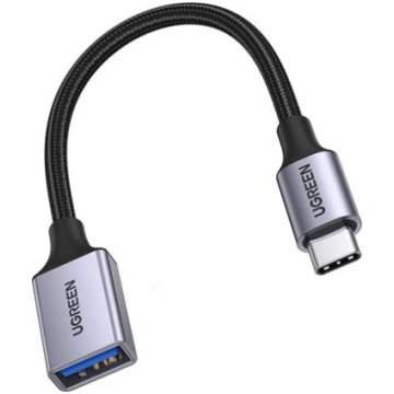 Adapter USB Ugreen US378 USB-A - USB-C Szary (UGR1