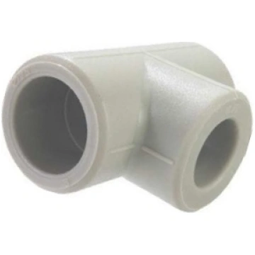 Pelēks, plastmasas redukcijas trejgabals d50-40-50