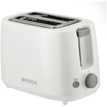 Toaster BROCK BT 1006 WH, 700W BT 1006 WH BROCK EL